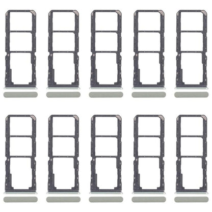 For Realme 11 5G RMX3780 10pcs Original SIM Card Tray + SIM Card Tray + Micro SD Card Tray