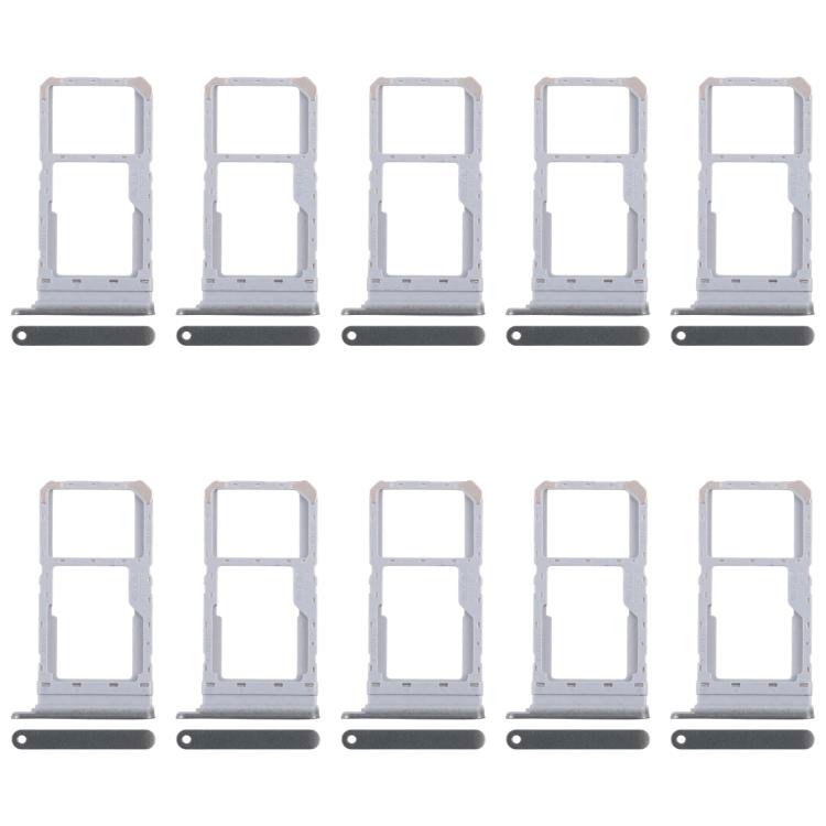 For Realme 12 4G RMX3871 10pcs Original SIM Card Tray + SIM Card Tray / Micro SD Card Tray
