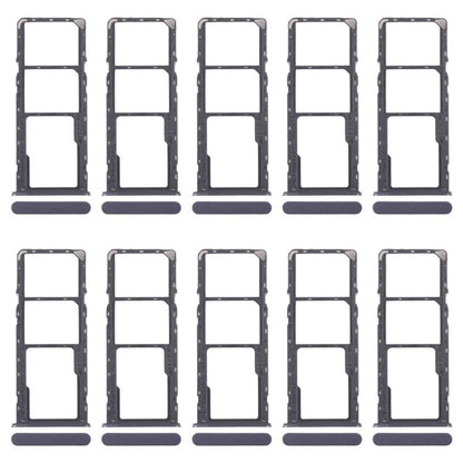 For Realme Narzo N63 4G 10pcs Original SIM Card Tray + SIM Card Tray + Micro SD Card Tray