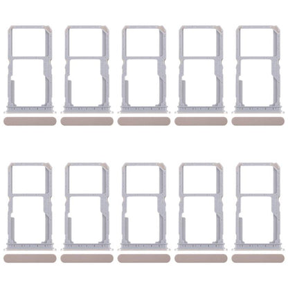 For Realme 14x India 10pcs Original SIM Card Tray + SIM Card Tray / Micro SD Card Tray