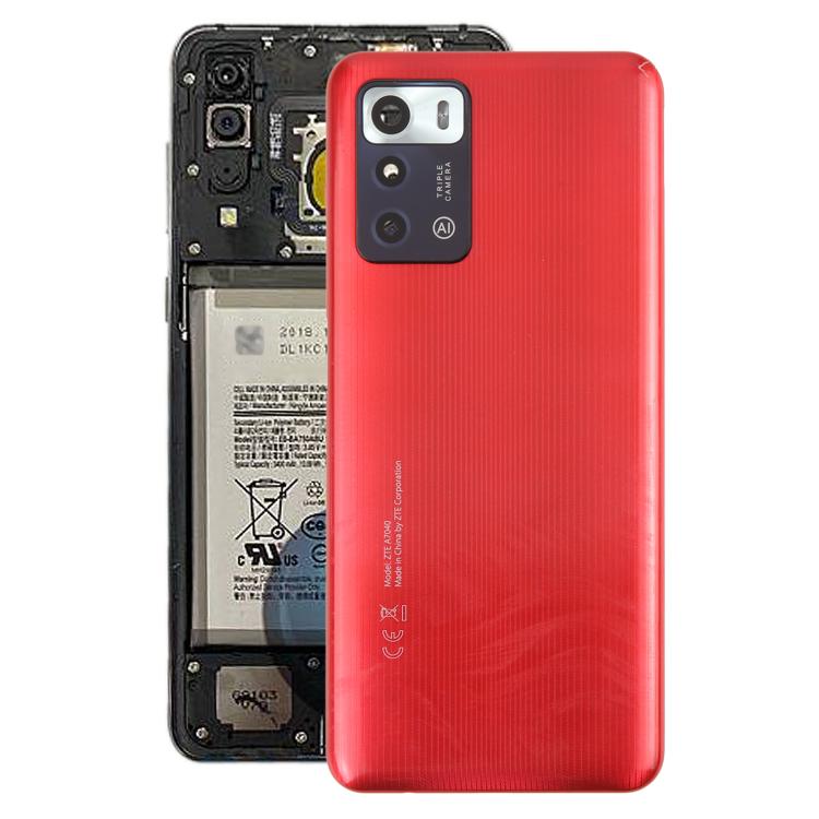 Coque arrière intelligente avec protection d'objectif d'appareil photo pour ZTE Blade V40