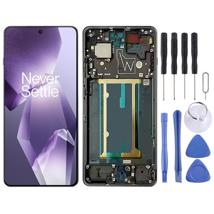 Écran LCD d'origine pour OnePlus Ace 5 Pro (PKR110), numériseur et cadre inclus., For OnePlus Ace 5 Pro(Original)