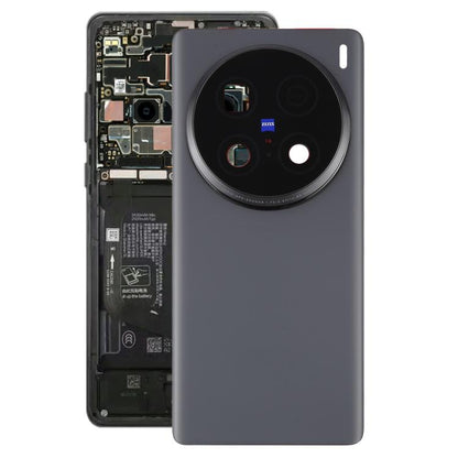 For vivo X100 Ultra 5G V2366GA V2366HA Original Back Cover with Camera Lens Cover