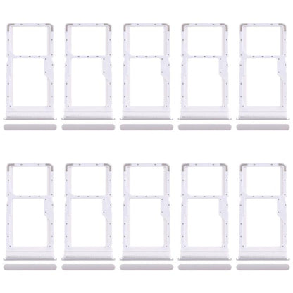 For Xiaomi Poco M6 4G 10pcs Original SIM Card Tray + SIM Card Tray / Micro SD Card Tray