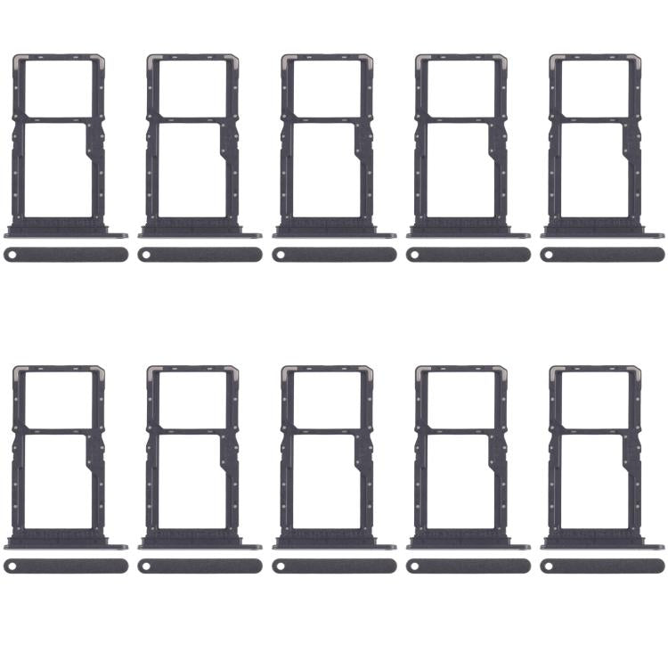 For Xiaomi Poco X6 Neo 5G 10pcs Original SIM Card Tray + SIM Card Tray / Micro SD Card Tray