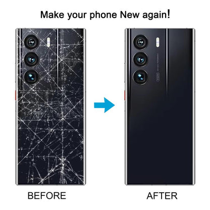 For ZTE Axon 40 Ultra Space Edition A2023P Original Ceramics Back Cover with Camera Lens Cover