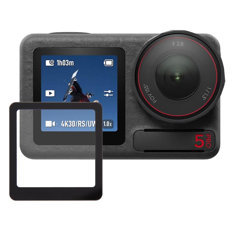 For DJI Osmo Action 5 Pro Original Front Small LCD Screen Outer Glass Lens