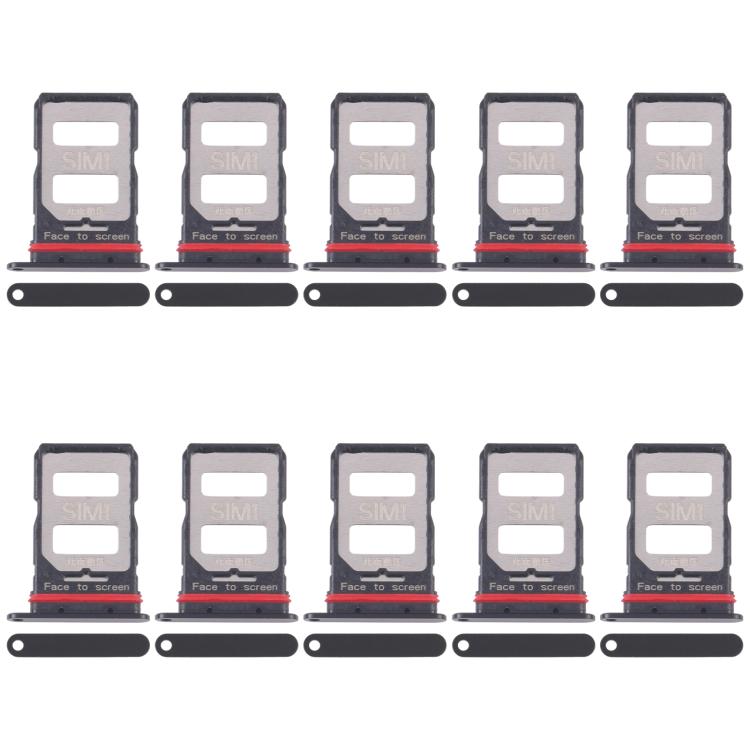 For Xiaomi Redmi K70 10pcs SIM Card Tray + SIM Card Tray
