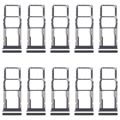 For Xiaomi Redmi 13C 5G 10pcs SIM Card Tray + SIM Card Tray + Micro SD Card Tray