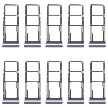 For Xiaomi Redmi 13C 5G 10pcs SIM Card Tray + SIM Card Tray + Micro SD Card Tray