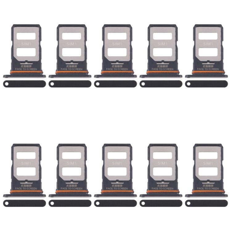 For Xiaomi Poco X6 10pcs SIM Card Tray + SIM Card Tray