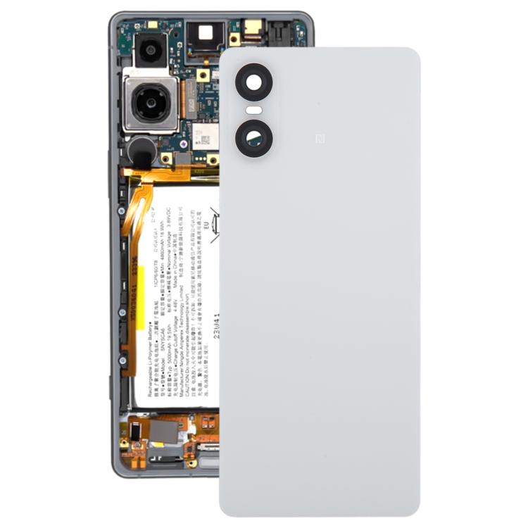 Coque arrière de batterie d'origine pour Sony Xperia 10 VI avec cache-objectif de caméra, For Sony Xperia 10 VI (Original)