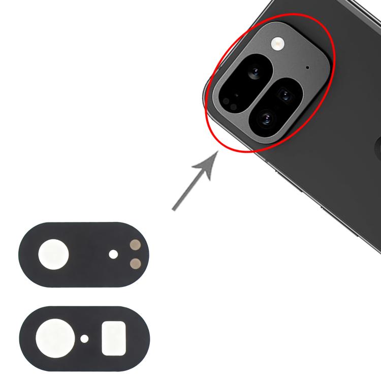 Objectif de caméra arrière d'origine pour Google Pixel 9 Pro Fold, For Google Pixel 9 Pro Fold(Original)