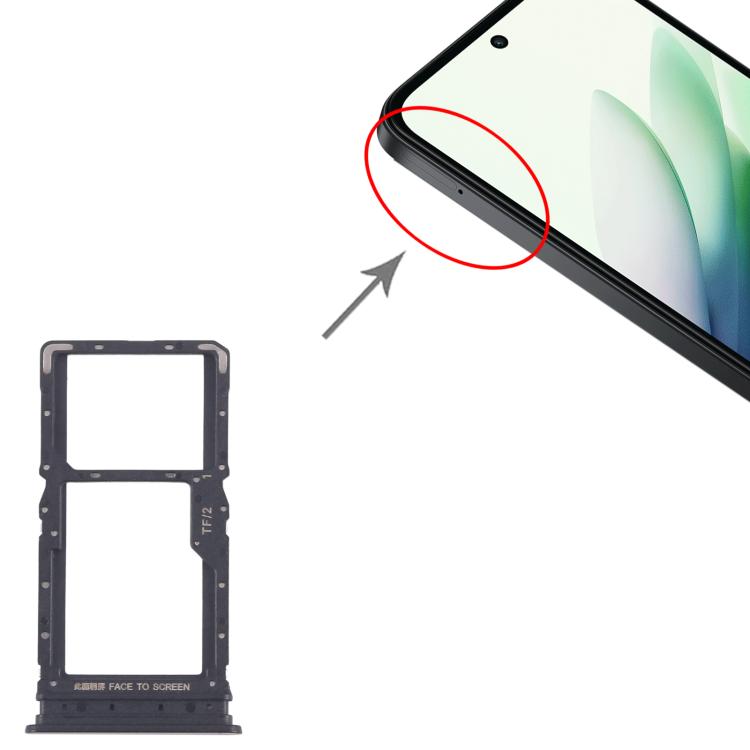 Pour Xiaomi Redmi 15 5G : lot de 10 tiroirs pour cartes SIM + tiroir pour carte SIM/carte microSD, For Xiaomi Redmi 15 5G