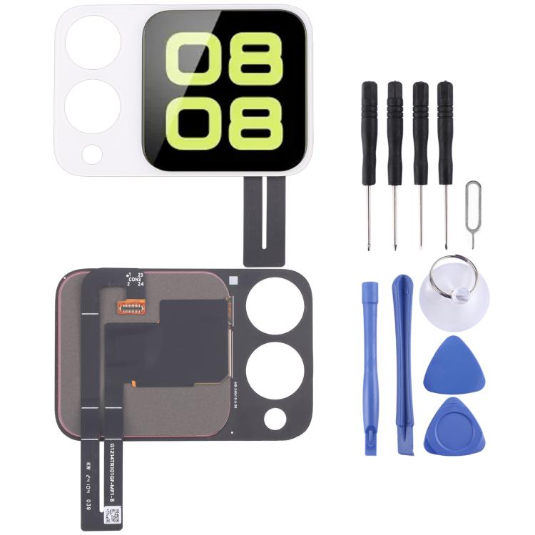 Écran secondaire LCD d'origine avec numériseur et ensemble complet pour Huawei Nova Flip, For Huawei Nova Flip(Original)