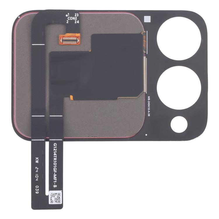 Écran secondaire LCD d'origine avec numériseur et ensemble complet pour Huawei Nova Flip, For Huawei Nova Flip(Original)