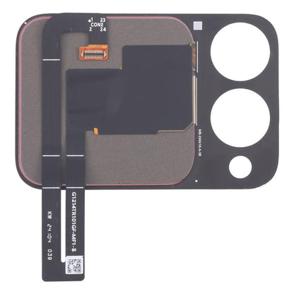 Écran secondaire LCD d'origine avec numériseur et ensemble complet pour Huawei Nova Flip, For Huawei Nova Flip(Original)