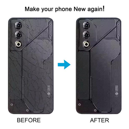 Coque arrière en verre d'origine pour ZTE Axon 60 Ultra avec cache-objectif., For ZTE Changxing 60 Ultra(Original)