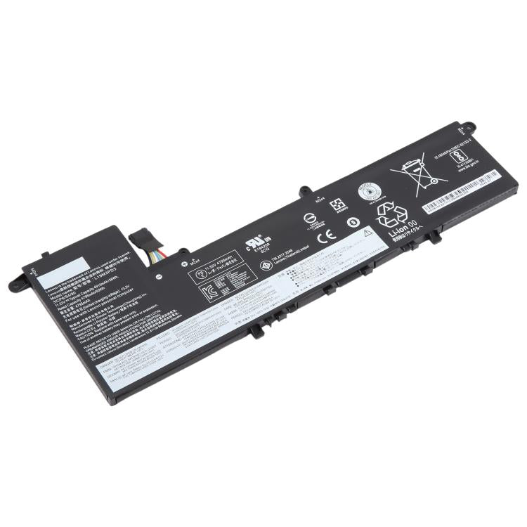 Batterie de remplacement pour Lenovo XiaoXin Pro-13S 13IML/13ITL 2020 2021 L19L3PD3 4795 mAh, For Lenovo XiaoXin Pro-13S