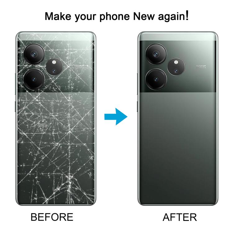 Coque arrière d'origine pour Realme GT 6 Global, For Realme GT 6 Global(Original)