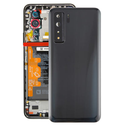 Coque arrière d'origine pour Huawei P40 Lite 5G avec cache-objectif de caméra, For Huawei P40 Lite 5G(with Camera Lens)