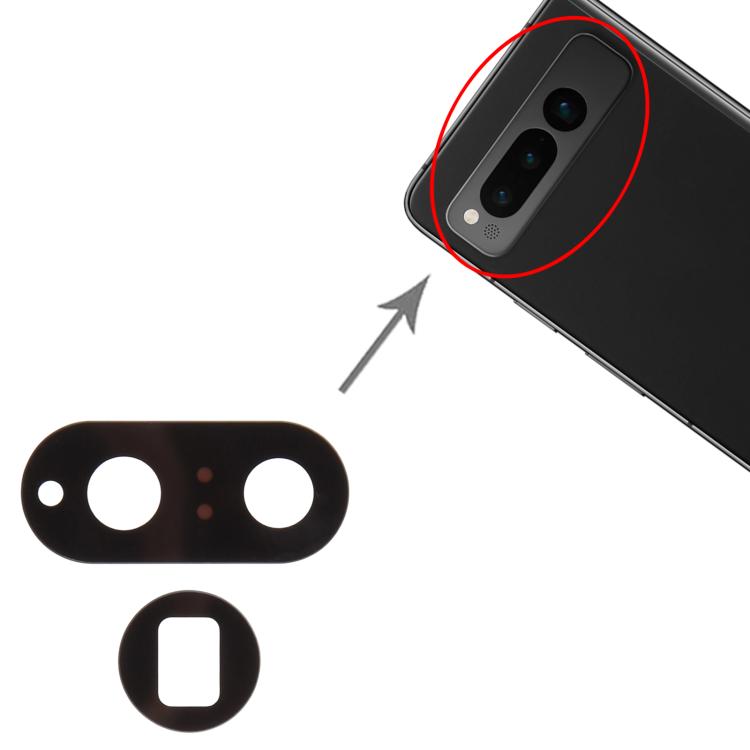 Objectif de caméra arrière pour Google Pixel Fold (lot de 10), For Google Pixel Fold