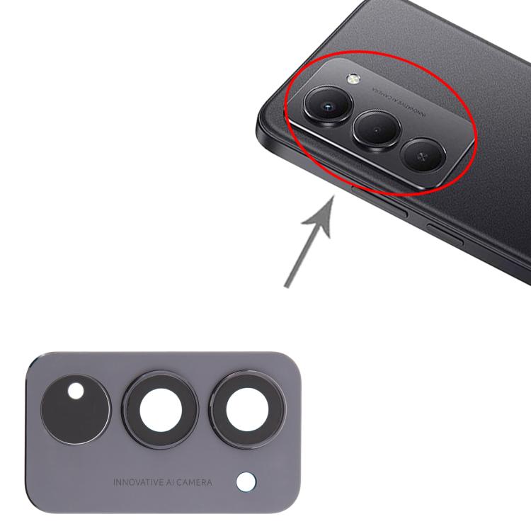 Objectif de caméra arrière pour Xiaomi Redmi 15 5G, For Xiaomi Redmi 15 5G