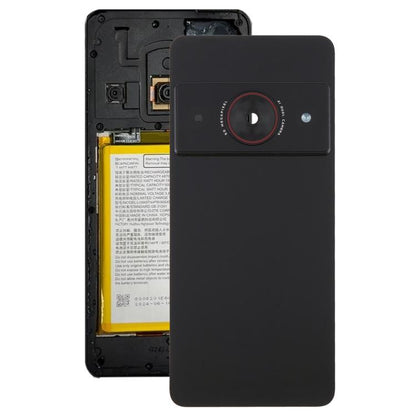 Coque arrière en verre avec cache-objectif pour ZTE A75 Pro / Telstra TElite 5G, For ZTE A75 Pro / Telstra T-Elite 5G
