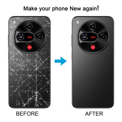 Coque arrière en plastique avec cache-objectif pour ZTE nubia Focus 2 Z2462N, For ZTE nubia Focus 2