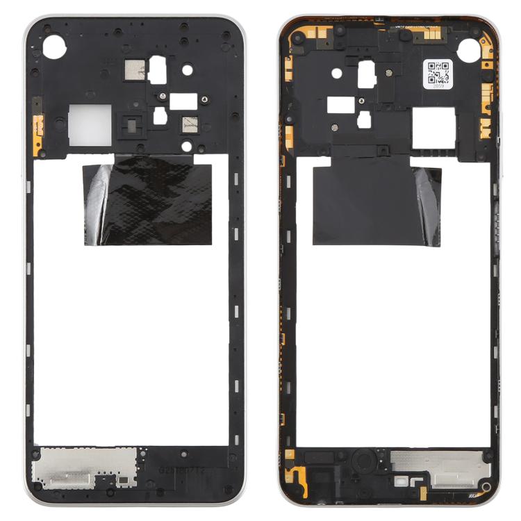 Cadre central en plastique pour ZTE nubia Focus 2 Z2462N, For ZTE nubia Focus 2, For ZTE nubia Focus 2 (White)