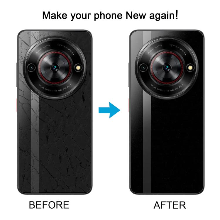 Coque arrière en verre pour batterie et objectif de caméra du ZTE nubia Focus 4G, For ZTE nubia Focus 4G