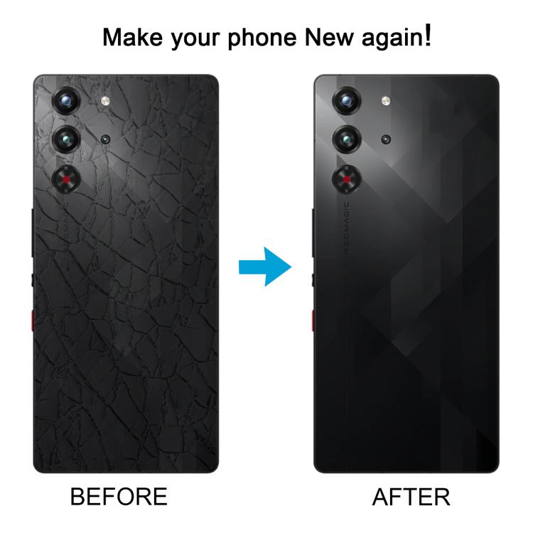 Coque arrière de batterie en verre d'origine pour ZTE nubia RedMagic 10 Pro avec cache-objectif., For ZTE nubia RedMagic 10 Pro(Original)