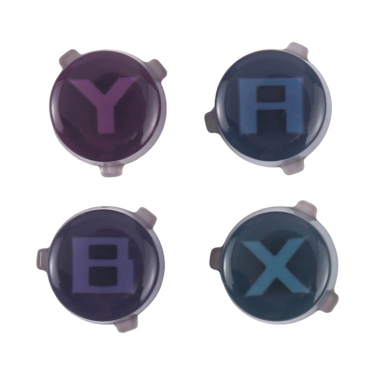 Boutons de fonction couleur A, B, X et Y pour Asus ROG Ally X 2024 Ally-RC72LA-NH007W, A B X Y Caps