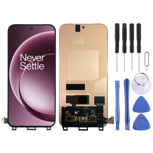 Écran LCD d'origine avec numériseur et lecteur d'empreintes digitales ultrasonique pour OnePlus 15 CPH2745 CPH2747 PLK110, For OnePlus 15(Original)
