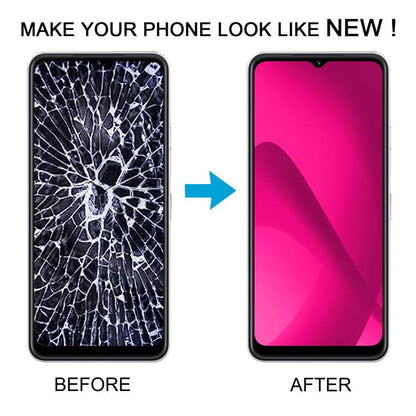 Écran LCD numériseur complet avec cadre pour T-Mobile REVVL 8, For T-Mobile REVVL 8(with Frame)