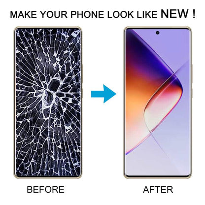 Écran LCD AMOLED d'origine avec numériseur et cadre pour Infinix Note 40 Pro 4G X6850, For Infinix Note 40 Pro 4G(Original)