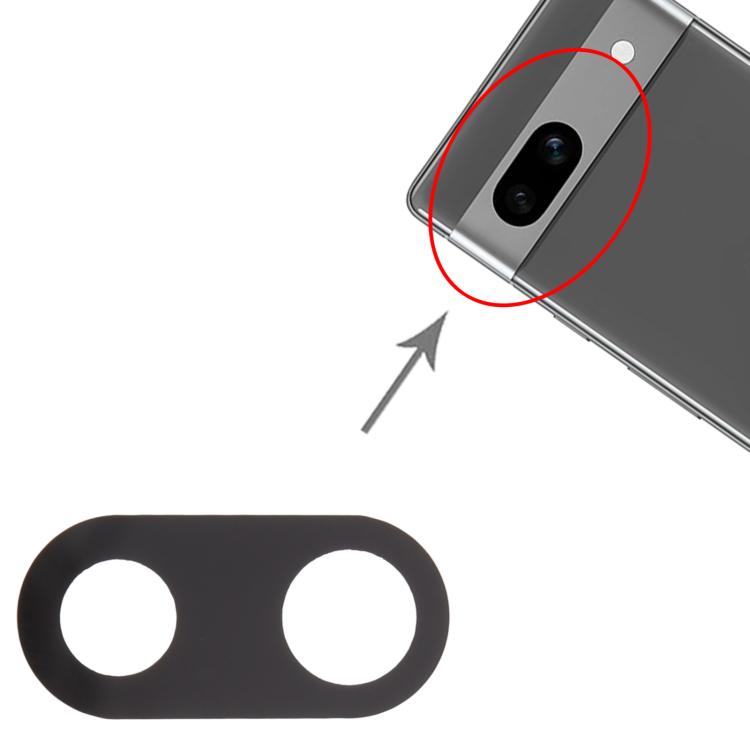 Objectif de caméra arrière pour Google Pixel 7A (lot de 10), For Google Pixel 7a