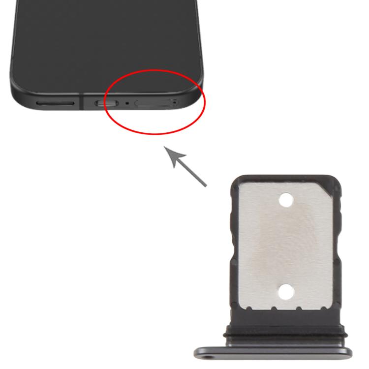 Tiroir de carte SIM d'origine pour Google Pixel 9a, For Google Pixel 9a(Original)