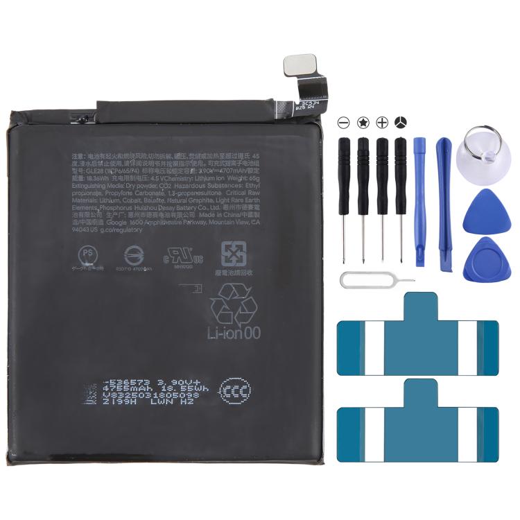 Batterie Li-ion 4707 mAh pour Google Pixel 10 Pro GLE28, For Google Pixel 10 Pro