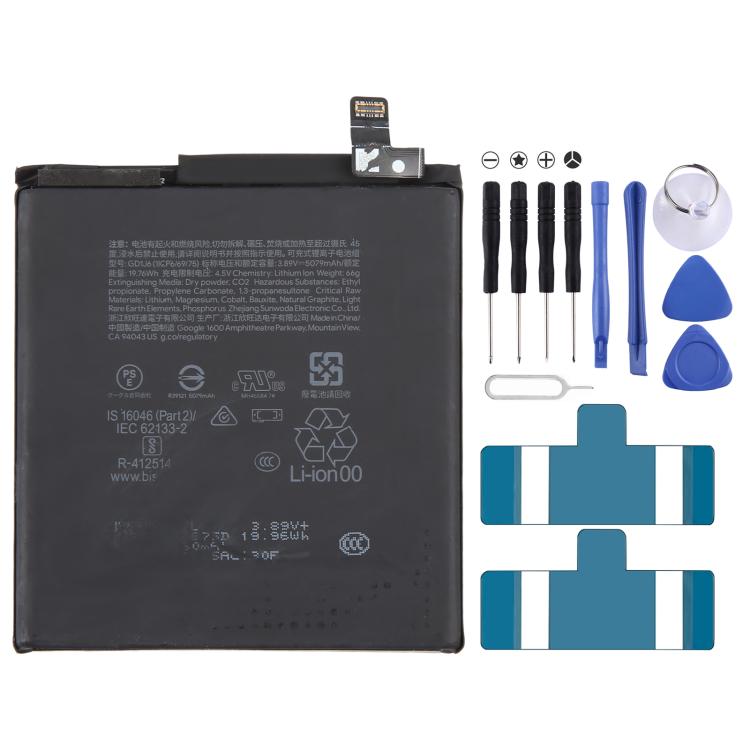 Batterie Li-ion GD1J6 5079 mAh pour Google Pixel 10 Pro XL, For Google Pixel 10 Pro XL