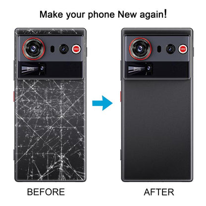 Coque arrière en plastique avec cache-objectif pour ZTE nubia Z80 Ultra NX741J, For ZTE nubia Z80 Ultra