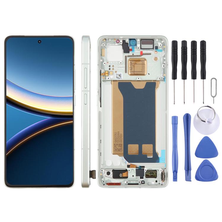 Écran LCD d'origine pour Xiaomi Poco F7 Pro, numériseur complet avec cadre, For Xiaomi Poco F7 Pro(Original)