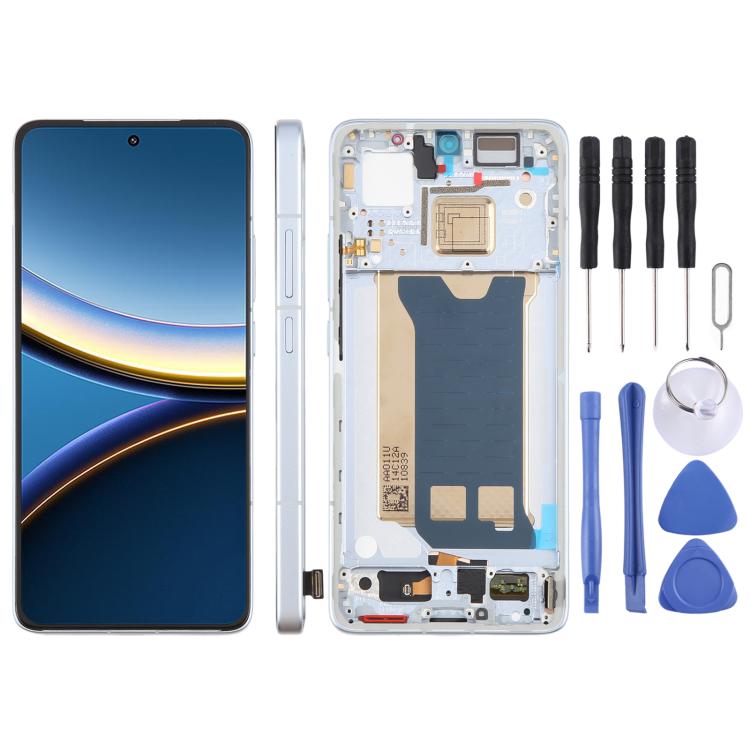 Écran LCD d'origine pour Xiaomi Poco F7 Pro, numériseur complet avec cadre, For Xiaomi Poco F7 Pro(Original)