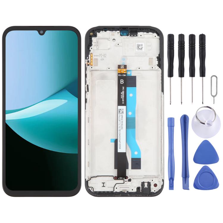 Écran LCD d'origine complet avec cadre pour Xiaomi Redmi 15C 4G version UE, For Xiaomi Redmi 15C 4G EU Version(Original)