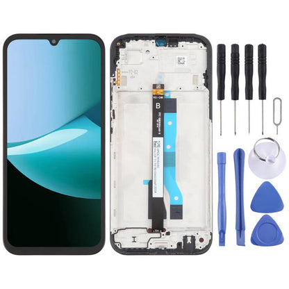 Écran LCD d'origine complet avec cadre pour Xiaomi Redmi 15C 4G version UE, For Xiaomi Redmi 15C 4G EU Version(Original)