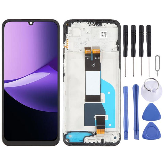 Écran LCD d'origine pour Xiaomi Redmi 15C 5G, numériseur complet avec cadre, For Xiaomi Redmi 15C 5G(Original)