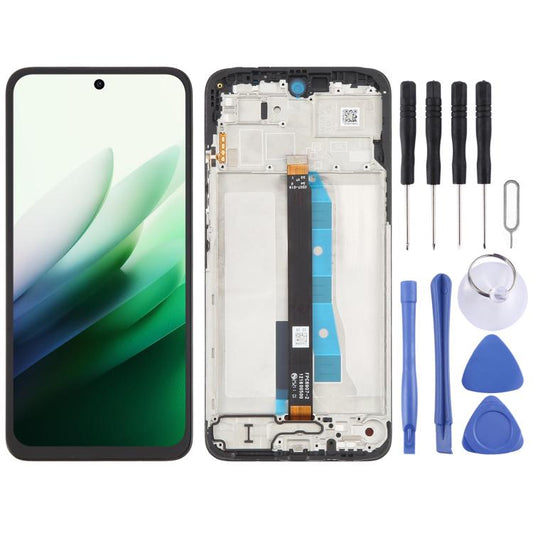 Écran LCD d'origine complet avec cadre pour Xiaomi Redmi 15 5G version UE, For Xiaomi Redmi 15 5G EU Version(Original)