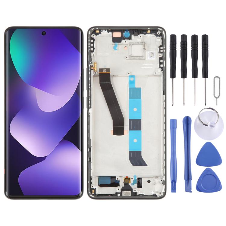 Écran LCD d'origine pour Xiaomi Redmi Note 15 5G, numériseur complet avec cadre, For Xiaomi Redmi Note 15 5G(Original)