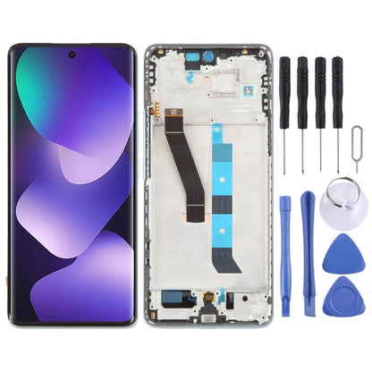 Écran LCD d'origine pour Xiaomi Redmi Note 15 5G, numériseur complet avec cadre, For Xiaomi Redmi Note 15 5G(Original)