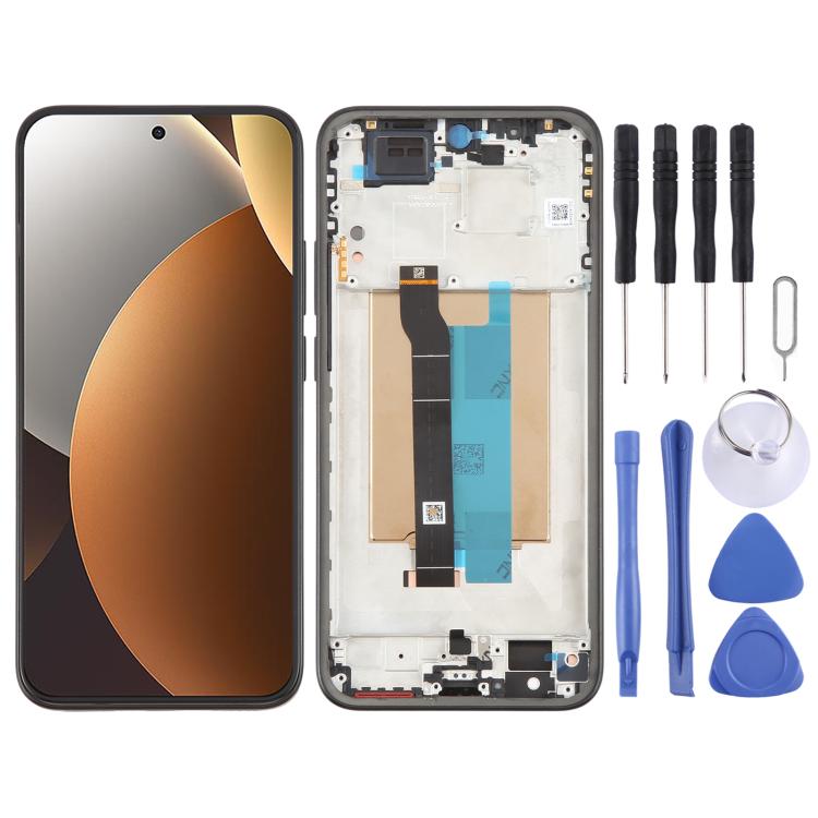 Écran LCD d'origine avec cadre pour Xiaomi Redmi Note 15 Pro 5G, For Xiaomi Redmi Note 15 Pro 5G(Original)